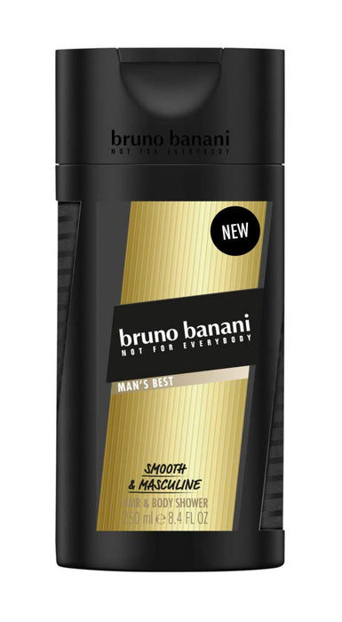 Bruno Banani Man's Best Hair & Body Wash 250ml