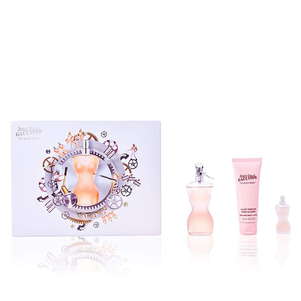 Jean Paul Gaultier Classique Gift Set 50ml EDT + 75ml Body Lotion + 6ml EDT