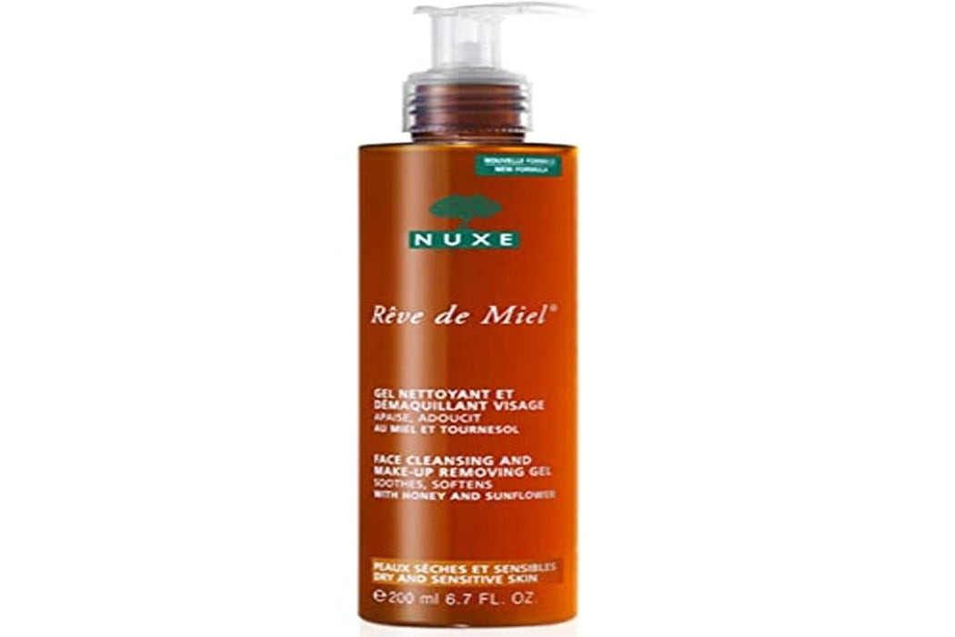 Nuxe Reve de Miel Face Cleansing and Make-Up Removing Gel 200ml