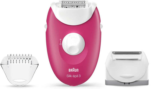 Braun Silk-épil 3 3-410 epilator with 3 extras incl. shaver head