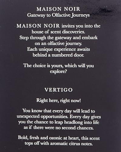 Maison Noir Vertigo 236 Eau de Parfum 50ml Spray