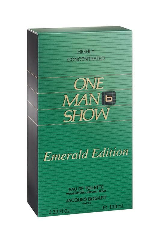 Jacques Bogart One Man Show Emerald Edition Eau de Toilette 100ml Spray