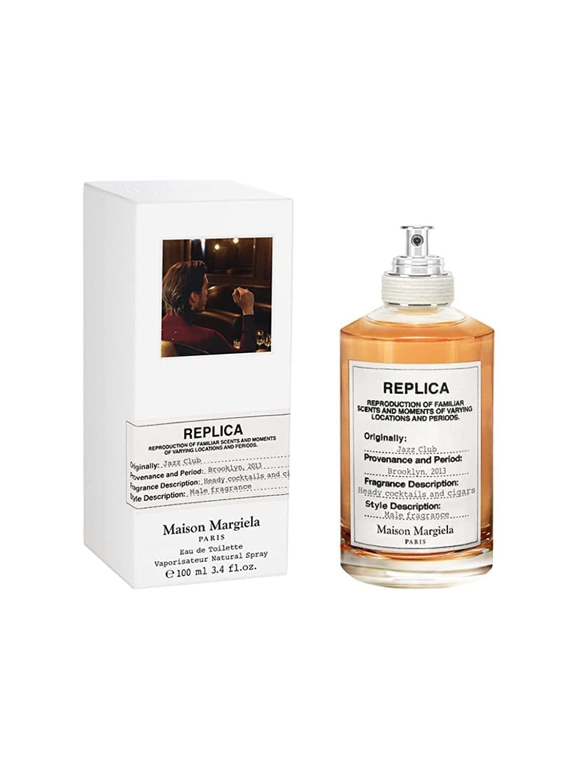 Maison Margiela Replica Jazz Club Eau De Toilette 100ml - Eau de Toilette at MyBeautyBoutique by Maison Margiela