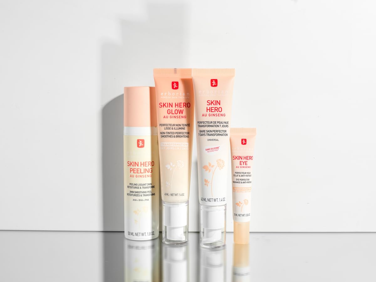 Erborian Skin Hero Peeling 2 Min Smoothing Aha + Bha + Pha Peel 50ml