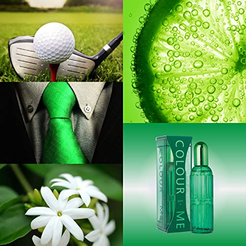 Colour Me Green Gift Set 50ml EDT Spray + 10ml Roll-on Perfume - Eau de Toilette at MyBeautyBoutique by Colour Me