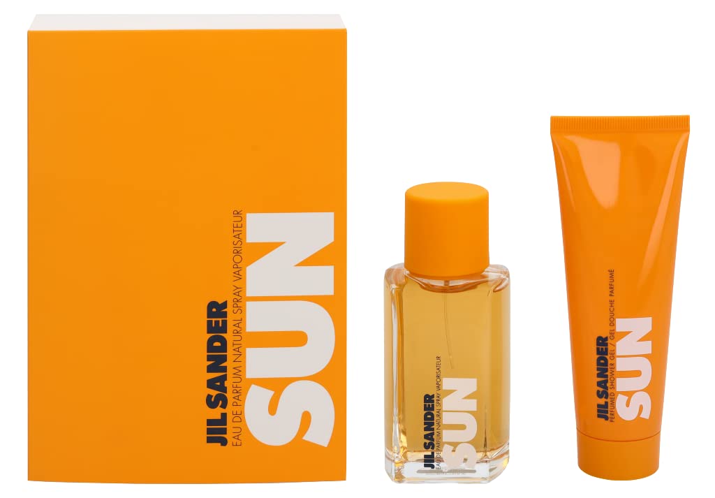Jil Sunder Sun Gift Set 75ml EDP Spray + 75ml Shower gel - Shower Gel at MyBeautyBoutique by Jil Sander