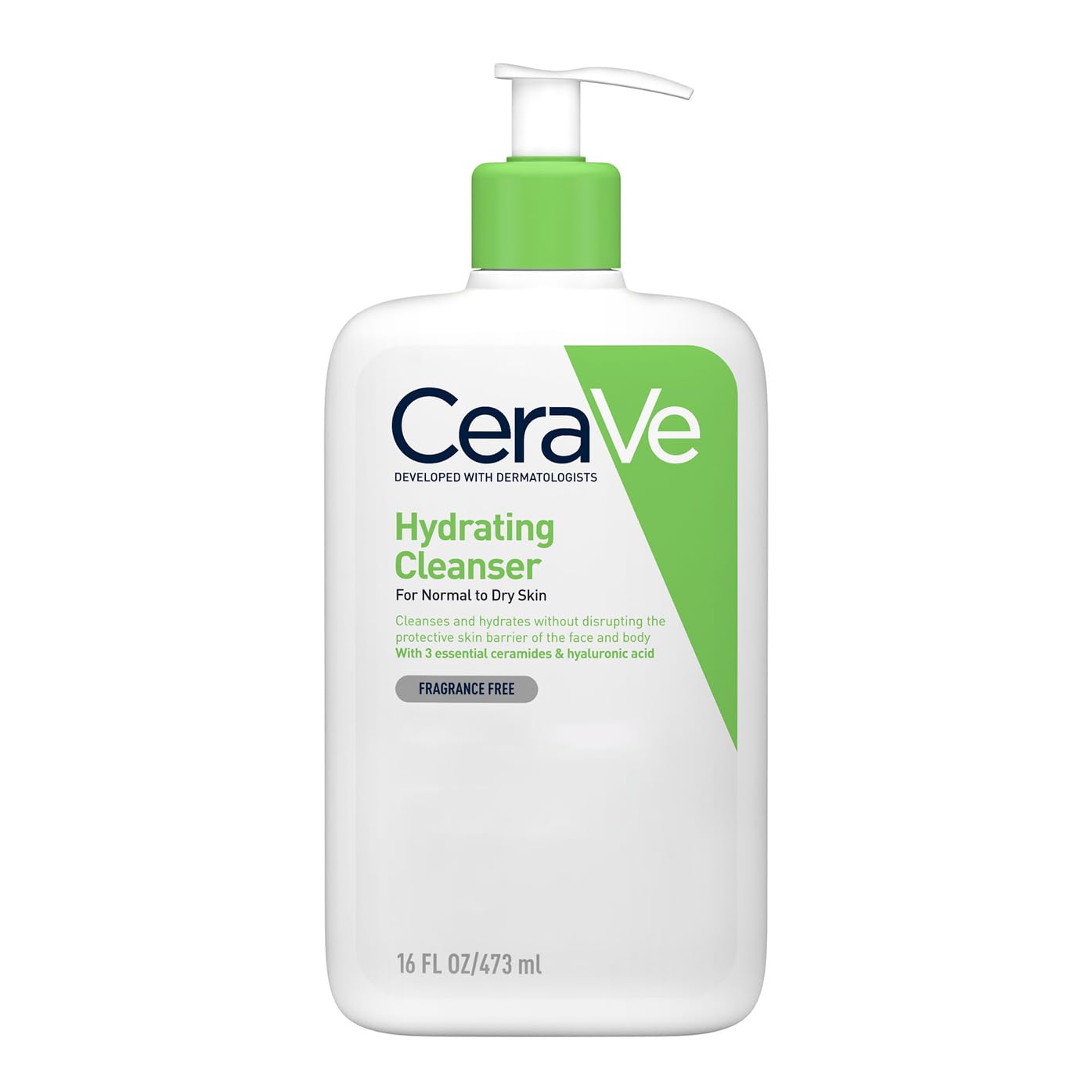 CeraVe Hydrating Cleanser 473ml - Normal To Dry Skin 