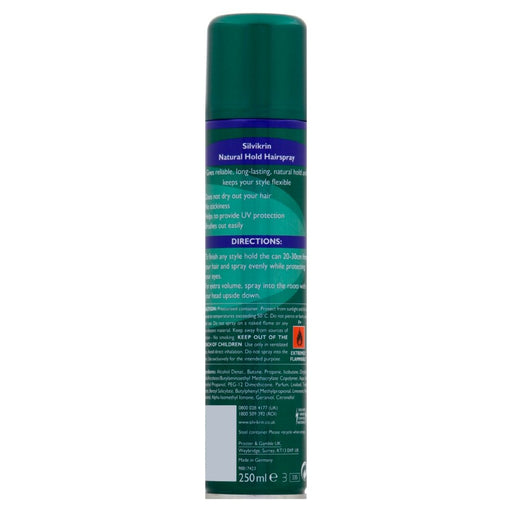 Silvikrin Hairspray Natural Hold 