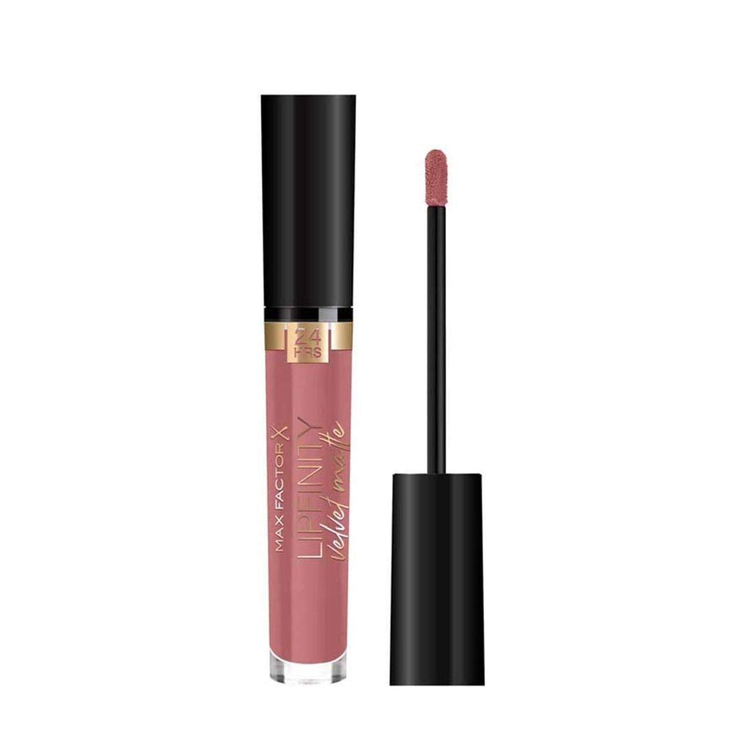 Max Factor Lipfinity 24 Hour Velvet Matte Lipstick 2.3ml - 65 Vanity Brown