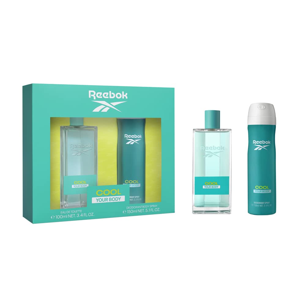 Reebok Cool Your Body Women Gift Set 100ml EDT + 150ml Body Spray - Women at MyBeautyBoutique by Reebok