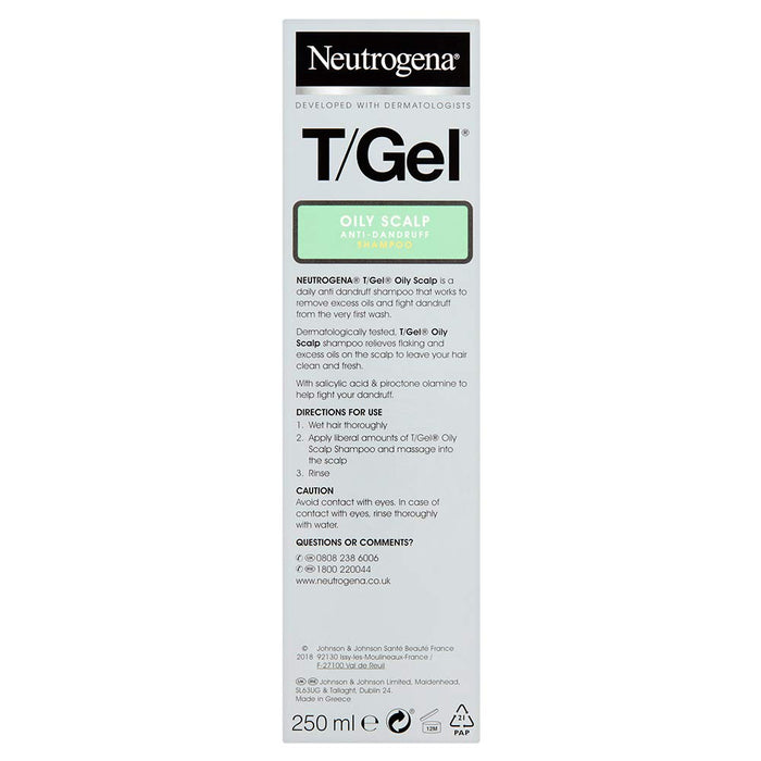 T-Gel Therapeutic Shampoo Oily Hair 