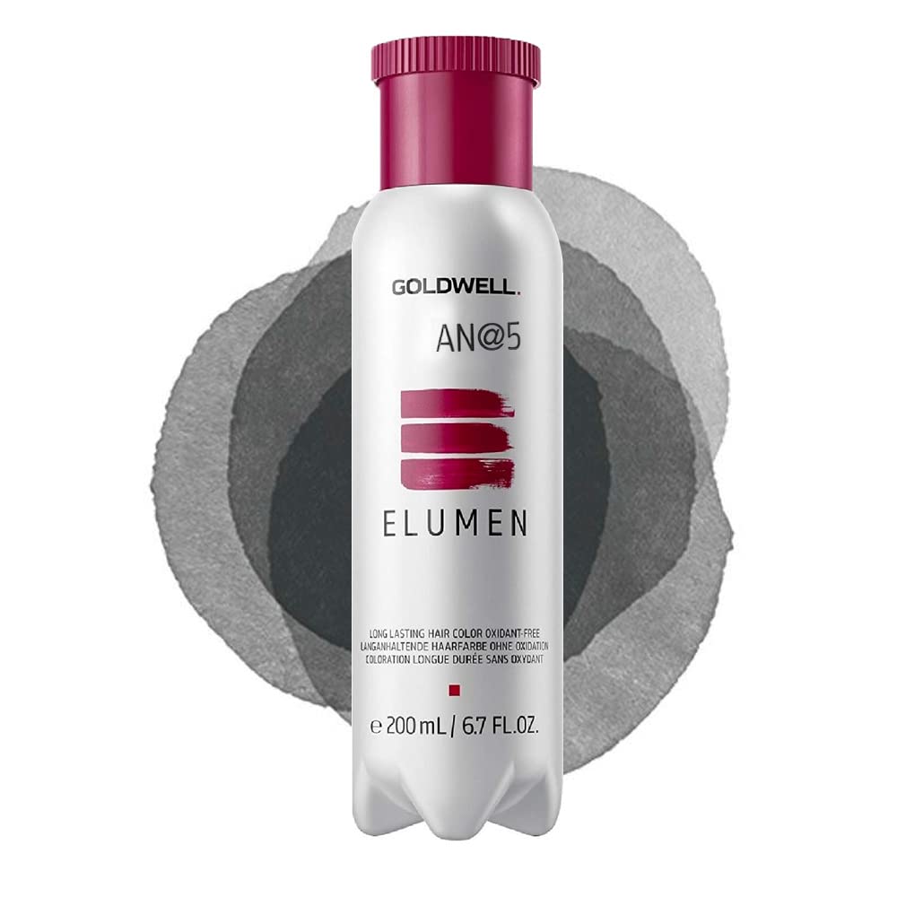 Goldwell Elumen High-Performance AN@5 Oxidant Free Long Lasting Hair Color 200ml - Deep Ash Natural