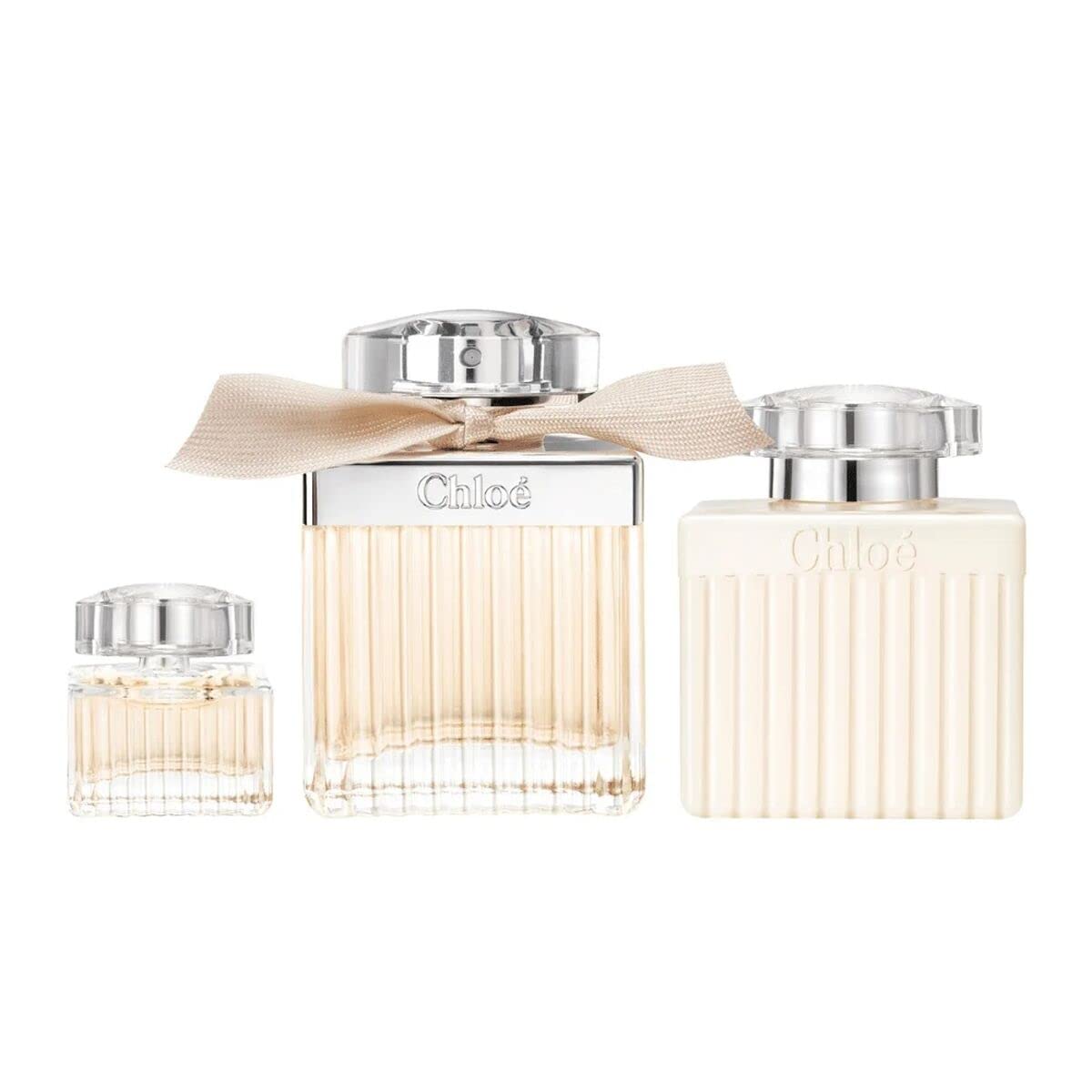 Chloé 3 Piece Gift Set: Eau De Parfum 75ml - Body Lotion 100ml - Eau De Parfum 5ml - Gift Set at MyBeautyBoutique by Chloé
