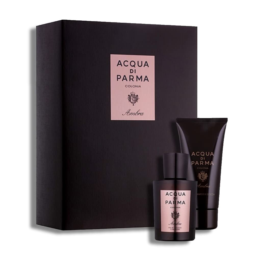 Acqua di Parma Colonia Ambra Gift Set 100ml EDC + 75ml Shower Gel - Fragrance at MyBeautyBoutique by Acqua di Parma