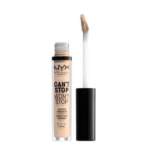 NYX Can't Stop Won't Stop Contour Concealer 3.5ml - Light Ivory