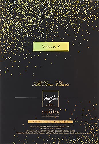 Just Jack X Version Eau de Toilette 100ml Spray