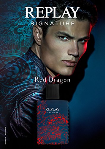 Replay Signature Red Dragon Eau de Toilette 50ml Spray - Eau de Toilette at MyBeautyBoutique by Replay