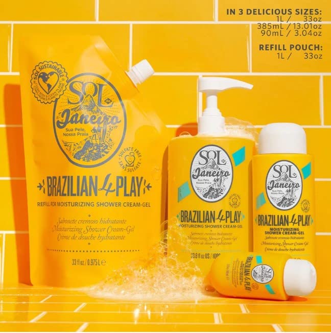 Sol De Janeiro Brazilian 4Play Moisturising Shower Cream - Gel 1000ml