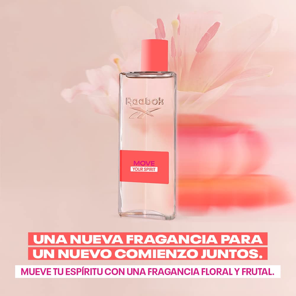 Reebok Move Your Spirit for Women Eau de Toilette 100ml Spray - Eau de Toilette at MyBeautyBoutique by Reebok