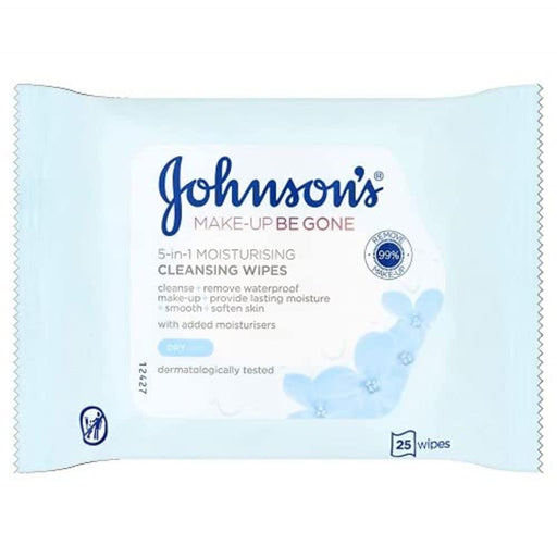 Johnson's Makeup Be Gone Facial Wipes Moisturising