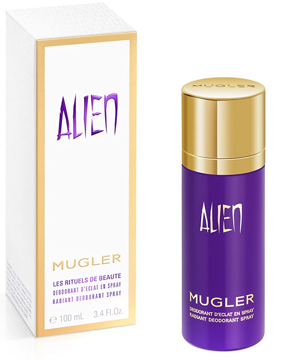 Thierry Mugler Alien Deodorant Spray 100ml - Deodorants & Anti-Perspirants at MyBeautyBoutique by Mugler