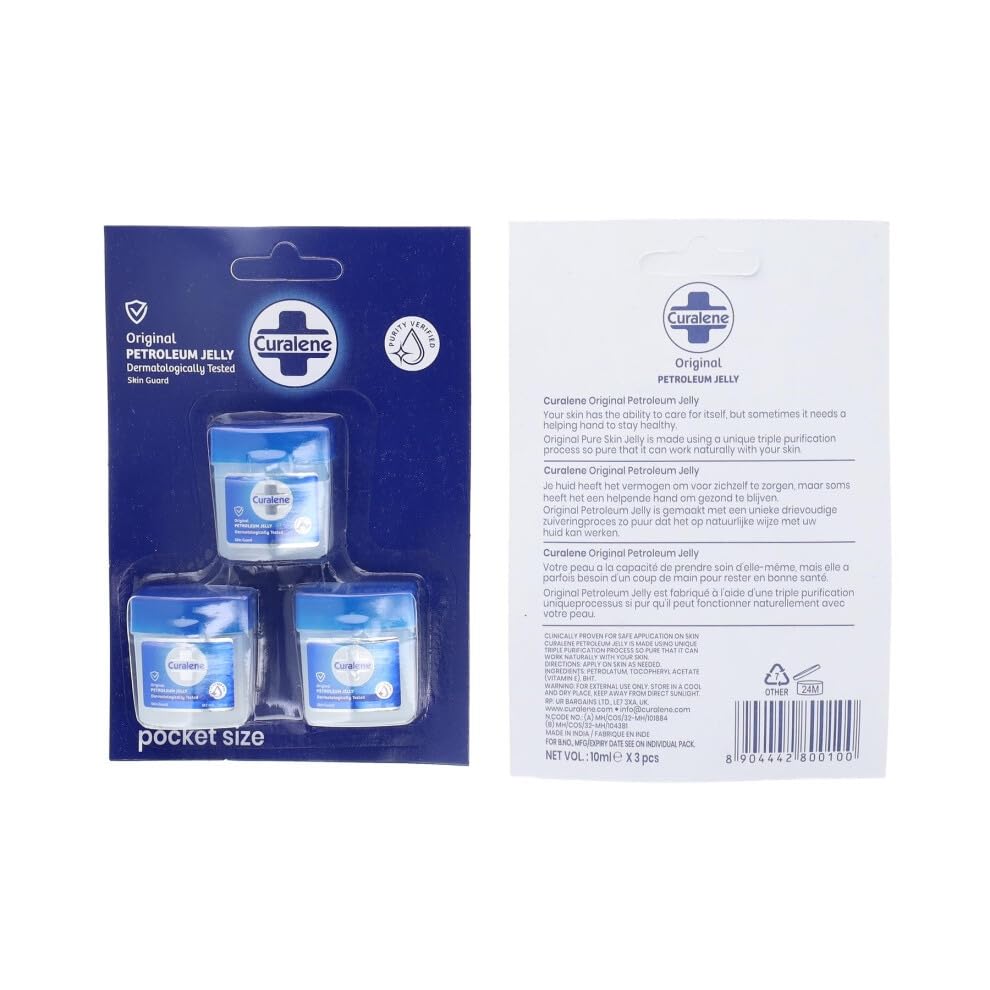 Curalene Original Petroleum Jelly 10ml - 3 Pieces