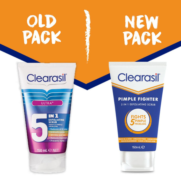 Clearasil Ultra 5 In 1 Scrub 