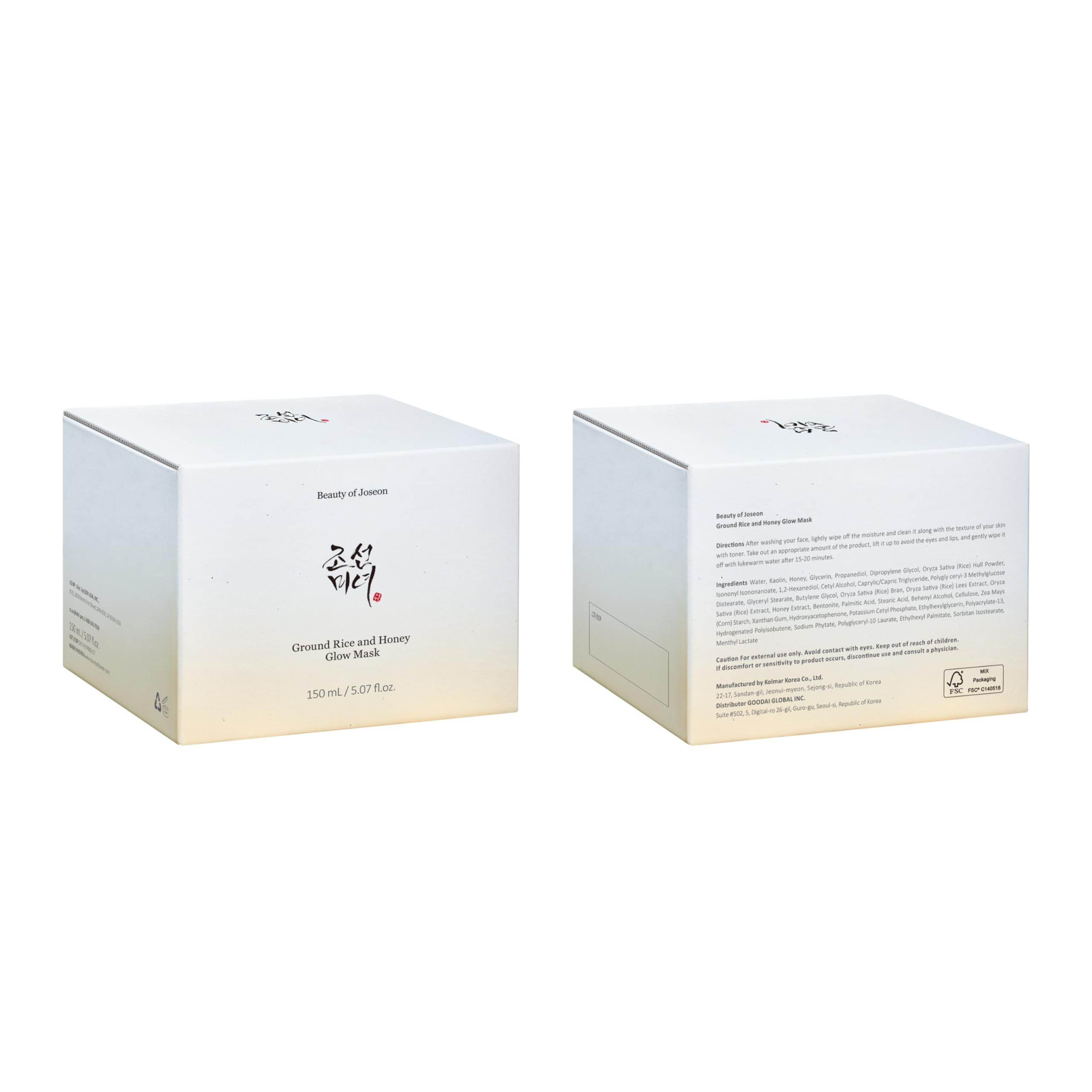 Beauty Of Joseon Ground Rice Honey Glow Mask 150ml