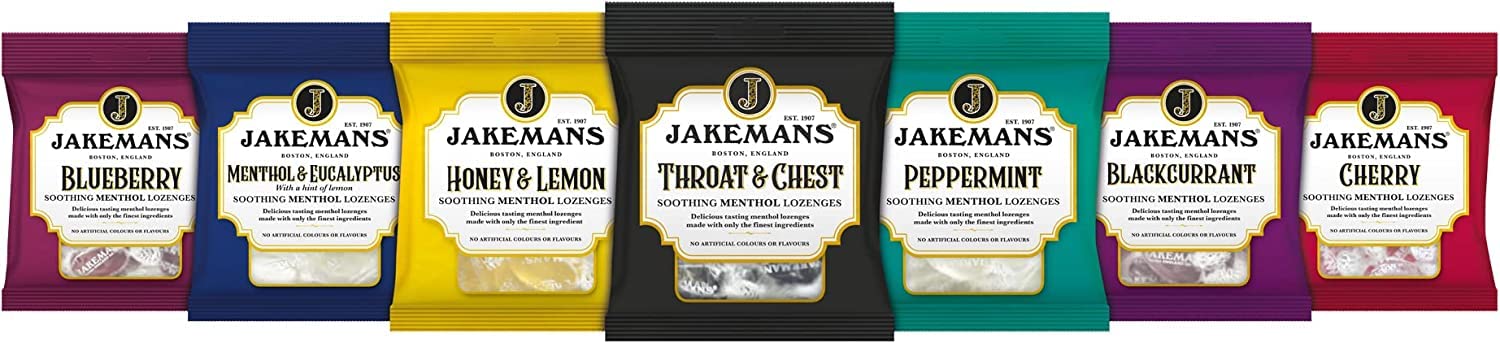 Jakemans Menthol & Eucalyptus Soothing Menthol Lozenges