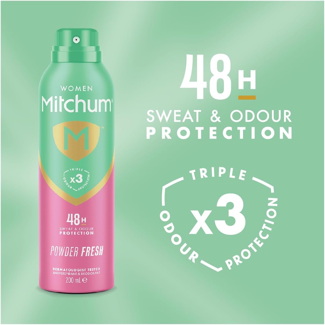 Mitchum Advanced Aerosol Powder Fresh - 200ml