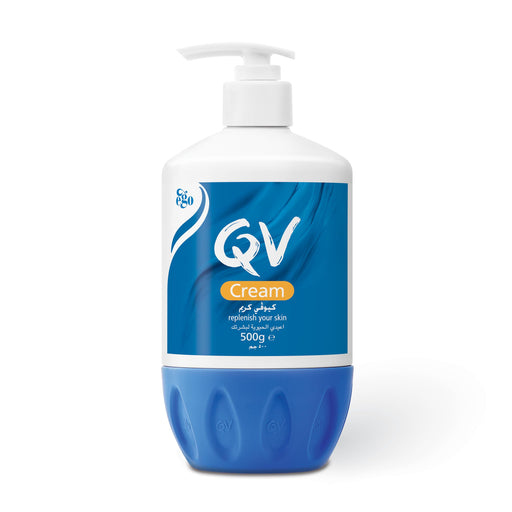 QV Cream Moisturiser 500g Pump For Dry Skin Conditions