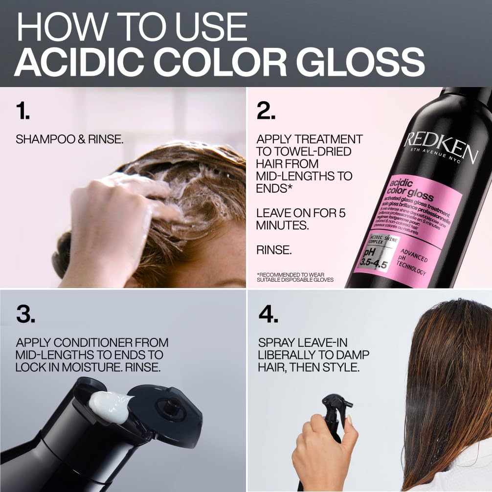 Redken Acidic Color Gloss Activated Glass Gloss Treatment 237ml