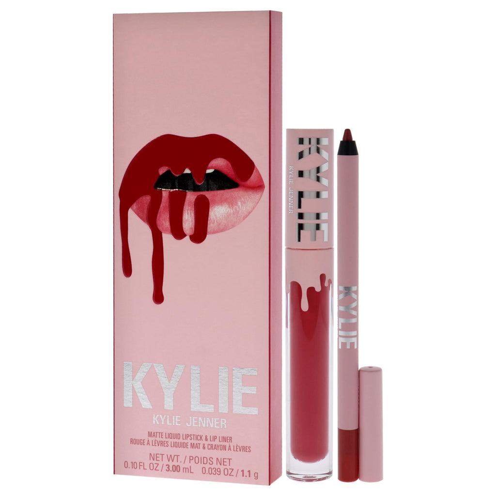 Kylie Cosmetics Matte Lip Kit 3ml Liquid Lipstick + 1.1g Lip Liner - Bad Lil Thing