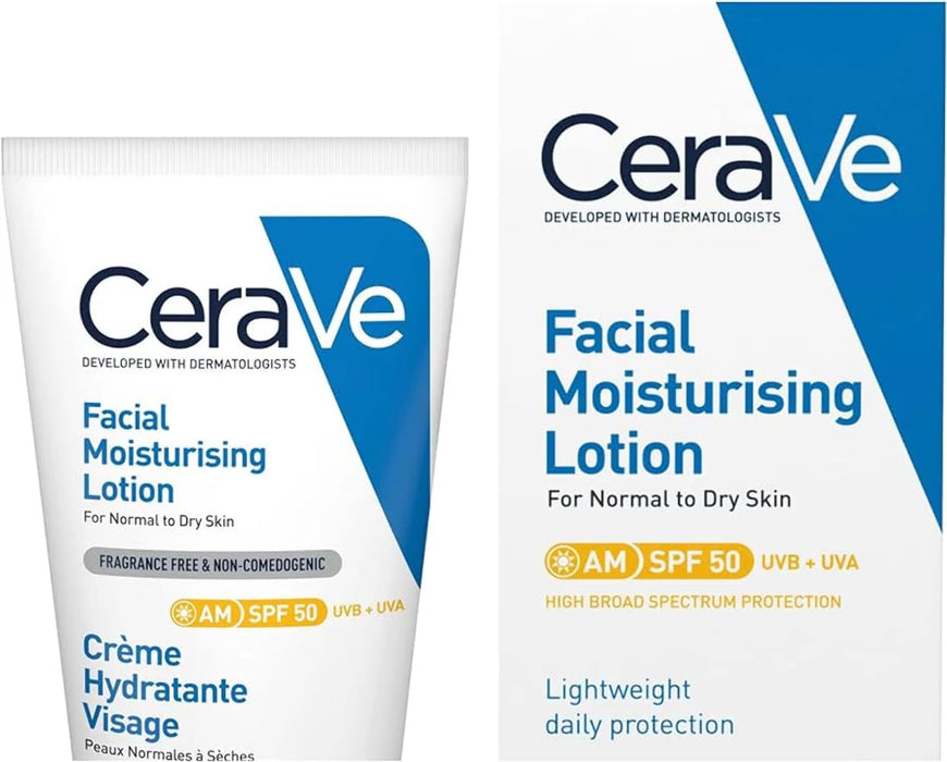 CeraVe Facial Moisturising Lotion AM SPF 50