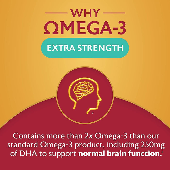 Seven Seas Omega-3 Extra Strength With Vitamin D Capsules