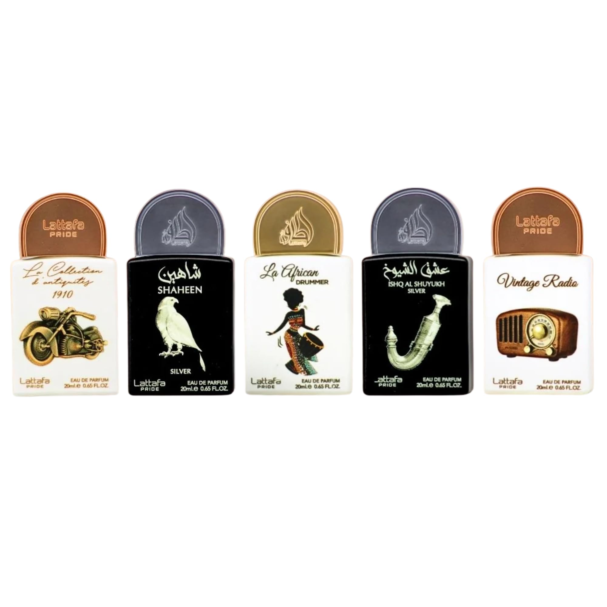 Lattafa Pride Gift Set Collection No.5 - 5 x 20ml