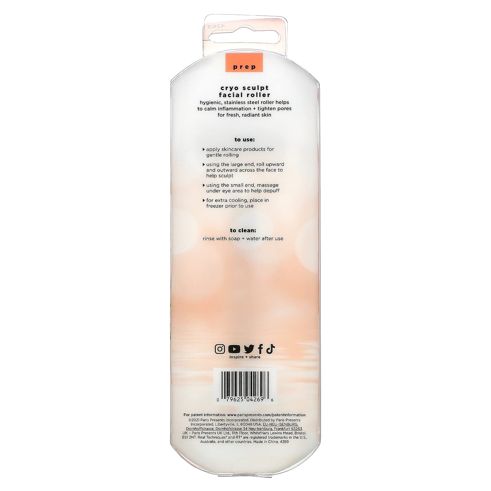 Real Techniques Cryo Sculpt Facial Roller