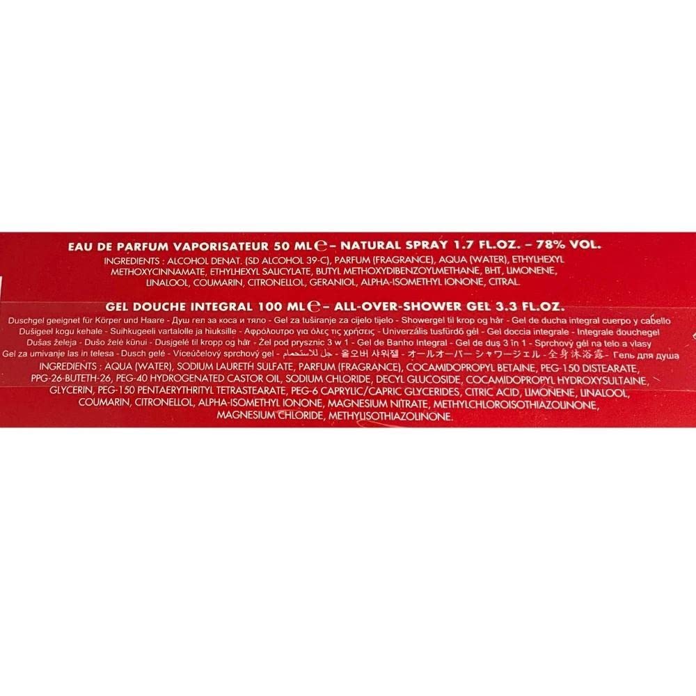 Mont Blanc Legend Red Gift Set 50ml EDP + 100ml Shower Gel