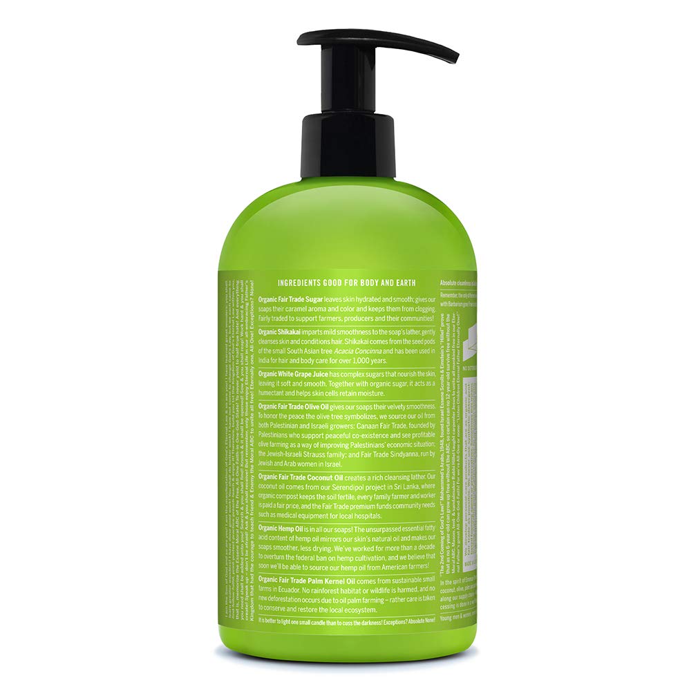 Dr. Bronner's Lemongrass-Lime Organic Sugar Soap 710ml