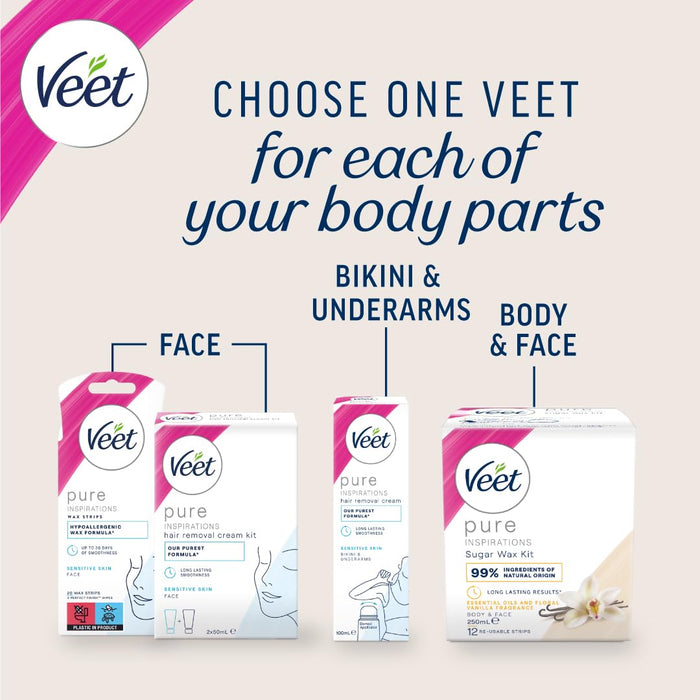 Veet Pure Inspirations Hair Removal Cream Sensitive