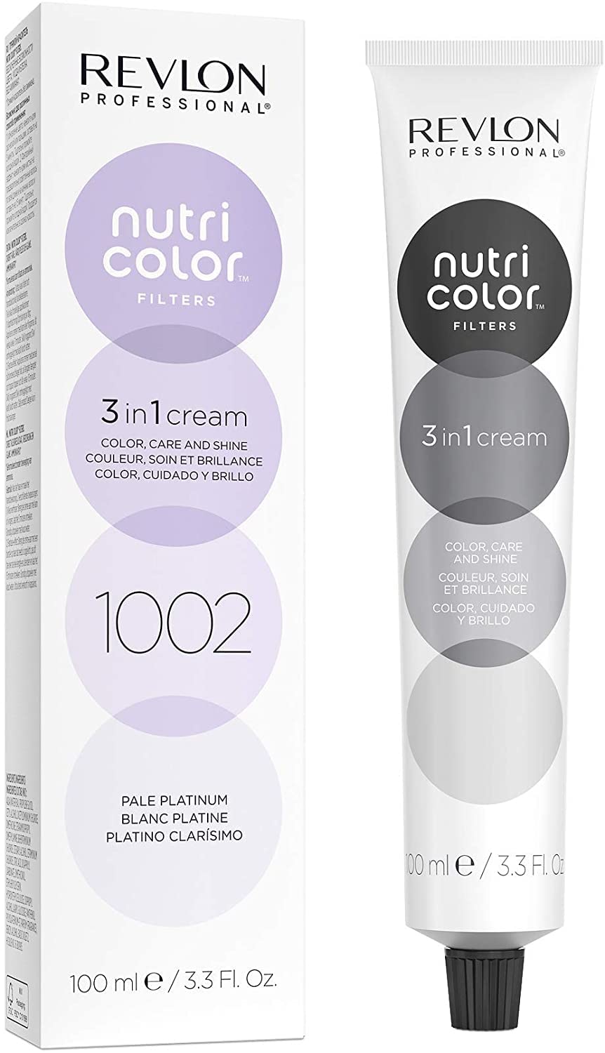 Revlon Nutri Color Filters 3 in 1 Cream Hair Colourant 100ml - 1002 Pale Platinum