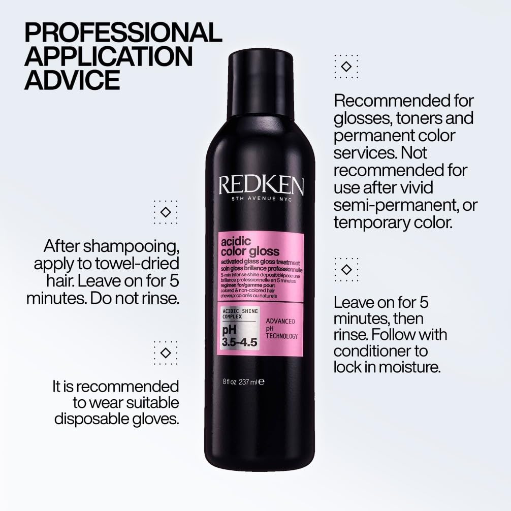Redken Acidic Color Gloss Activated Glass Gloss Treatment 237ml