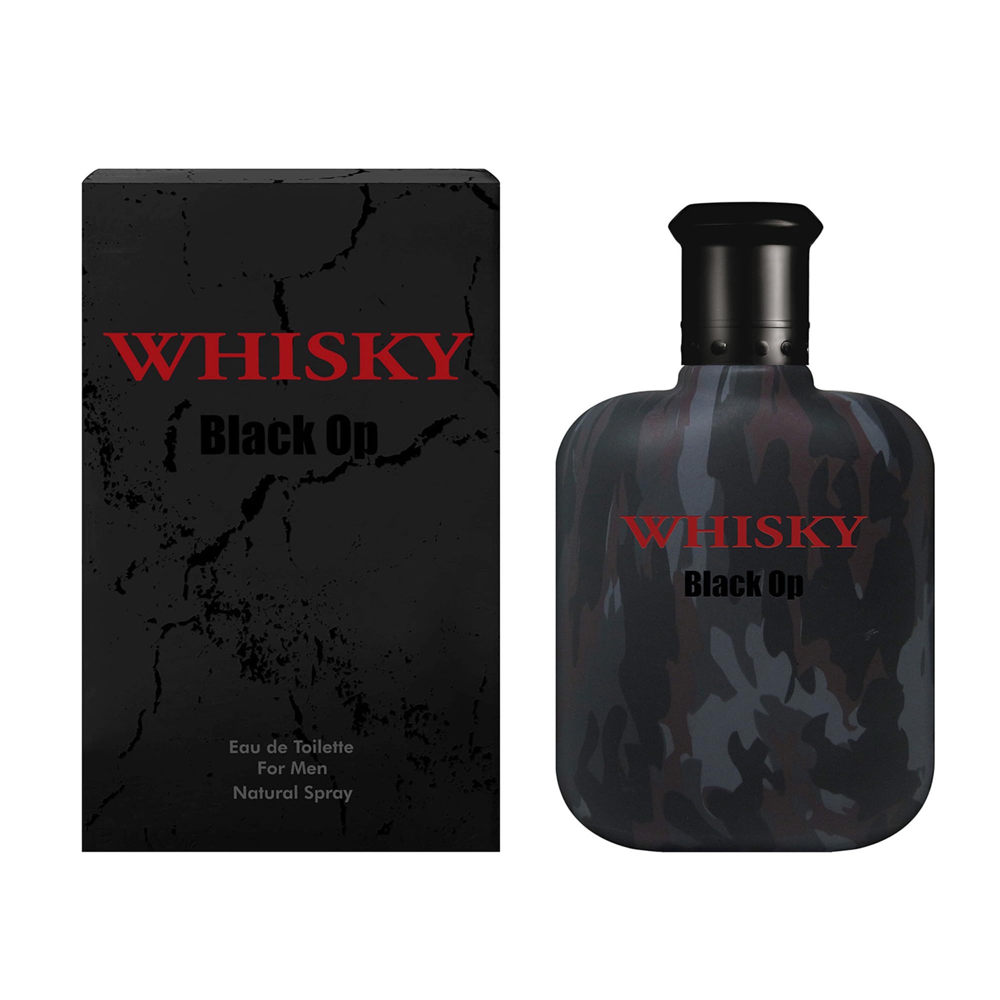 Evaflor Whisky Black Op Eau De Toilette 100ml - Eau de Toilette at MyBeautyBoutique by Whisky