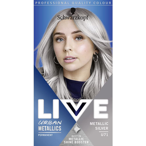 Schwarzkopf Live Urban Metallics Silver Metallic U71