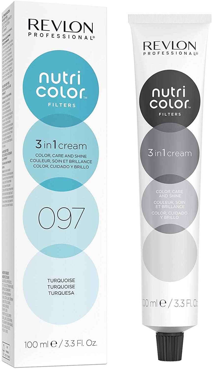 Revlon Nutri Color Filters 3 in 1 Cream Hair Colourant 100ml - 097 Turquoise