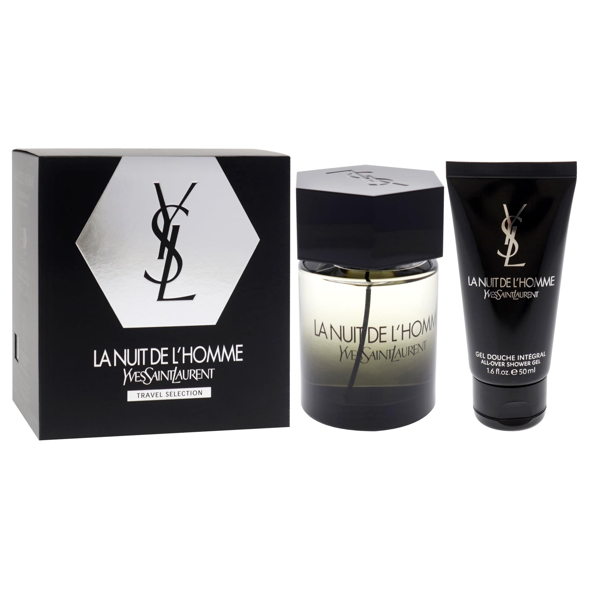 Yves Saint Laurent La Nuit de L'Homme Gift Set 100ml EDT + 50ml Shower Gel