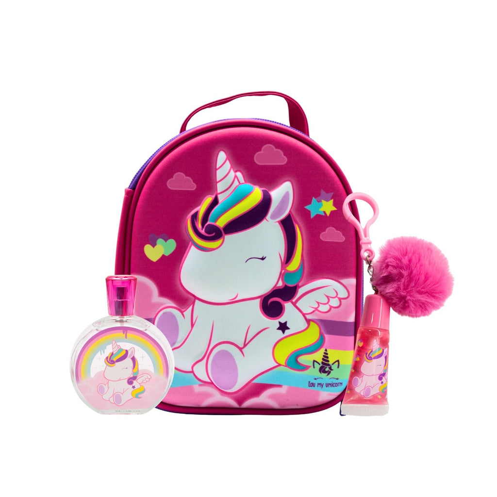 Air-Val Eau My Unicorn Gift Set 100ml EDT + Lip Gloss + Bag