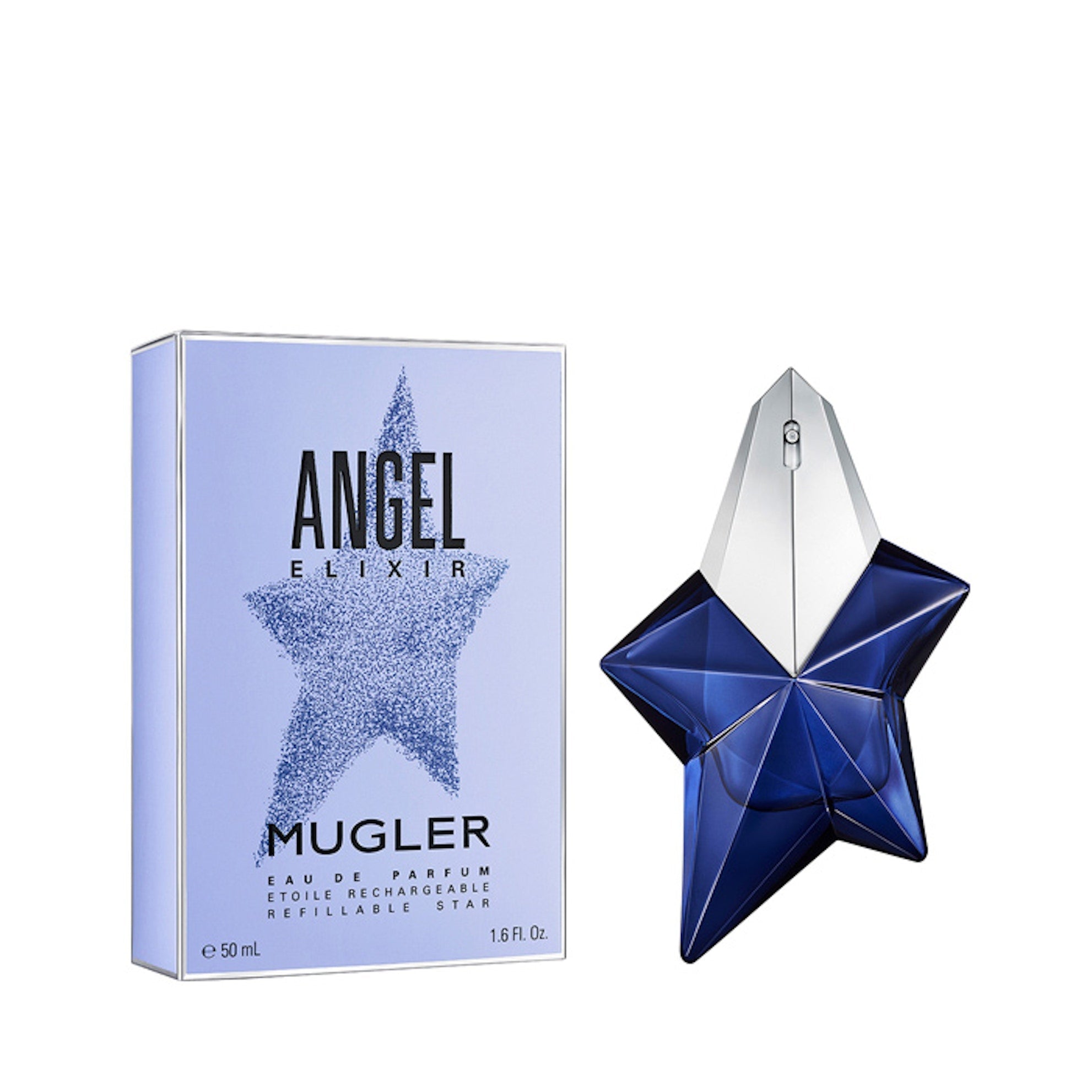 Mugler Angel Elixir Eau de Parfum 50ml Refillable Spray - Eau de Parfum at MyBeautyBoutique by Mugler
