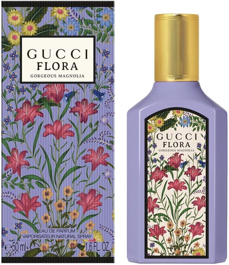 Gucci Flora Gorgeous Magnolia Eau de Parfum 50ml Spray - Eau de Perfume at MyBeautyBoutique by Gucci
