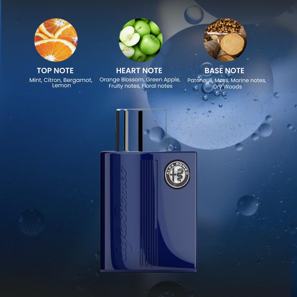 Alfa Romeo Blue Eau de Toilette 125ml Spray